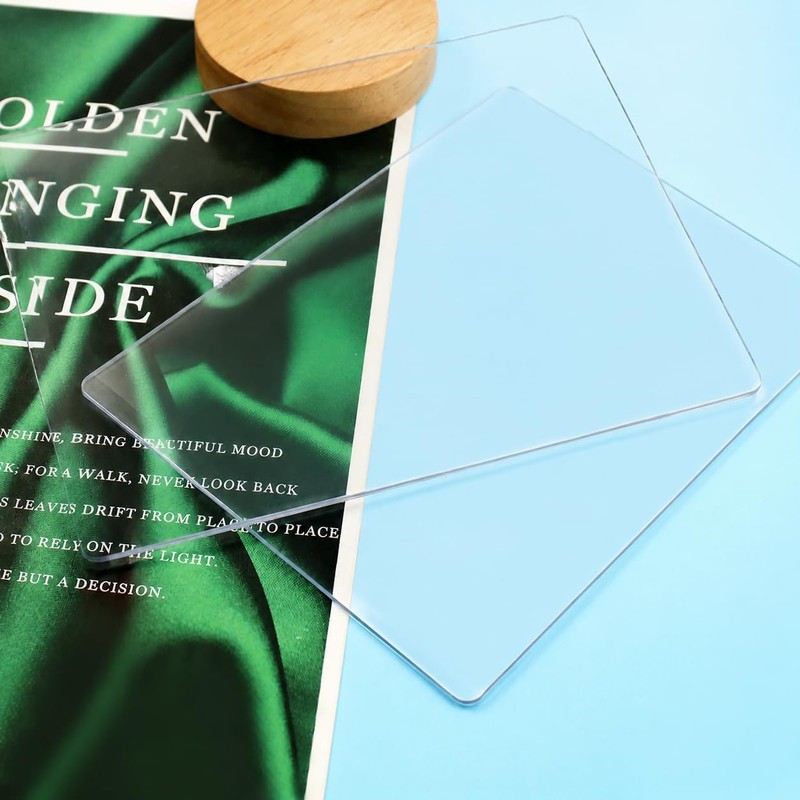 lyfLux Acrylic Cutting Plates for Die Cutting Machines 2 Pack,
