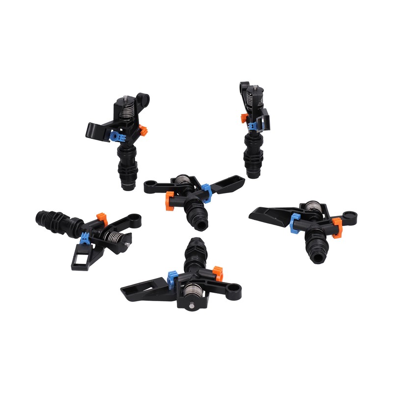 10PCS G1/2 Male Thread Rocking Arm Sprinkler 360° Rotating Lawn