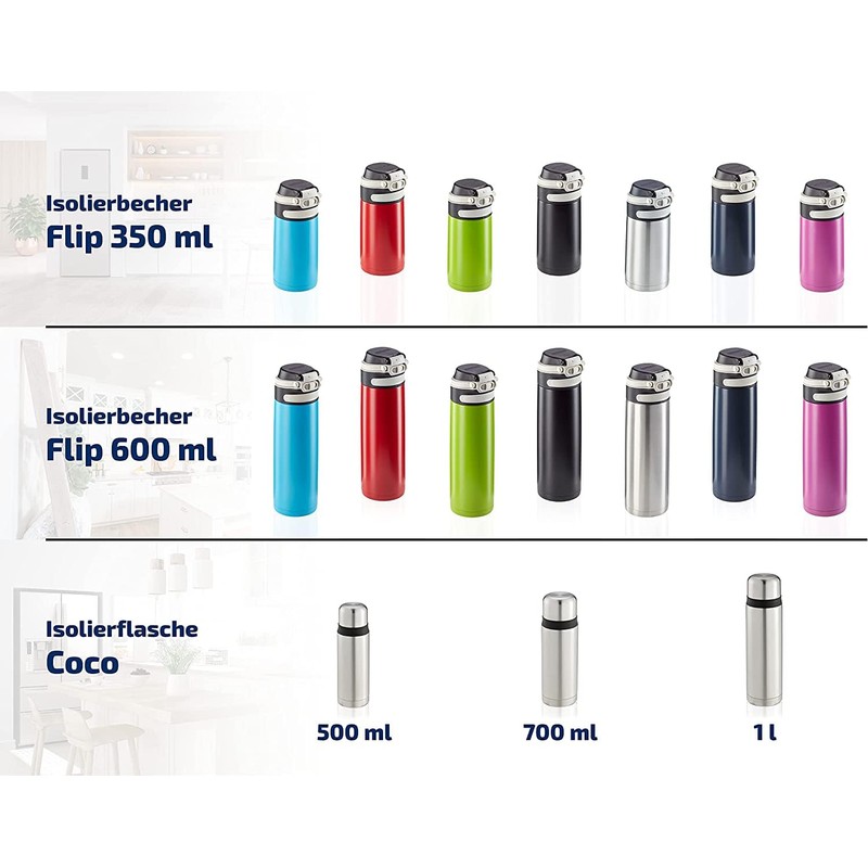 Leifheit Coco 0.75 L Vacuum Can - White