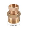 sourcing map Air Compressor 1/4 PT Male Thread Water Drain