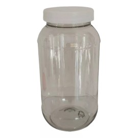 Meliars Envase Pet Transparente 500 Ml Tapa Blanca (140 Pzs)