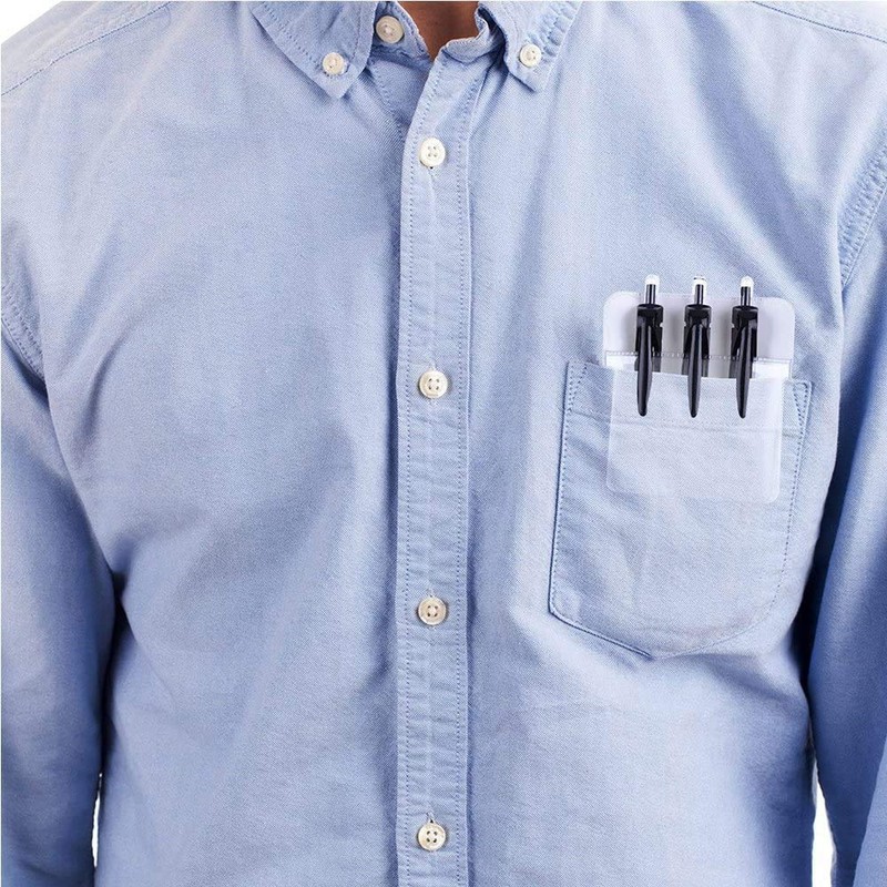 YOUOWO Pocket Protectors 6 Colours Heavy Duty For Shirts Lab