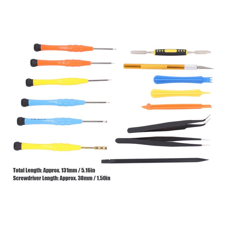 Phone Repair Tools Kit ABS Alloy Steel 14 in 1