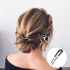 3 Pcs Hair Fork French Hair Pins U Shaped Hairpin