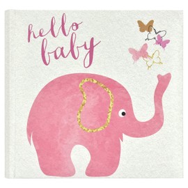 MCS 860147 Baby Pink Elephant Photo Album, 8.5 x 8.5