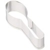 Tiger Crown 1380 Cookie Cutter, Silver, 0.9 x 3.0 x