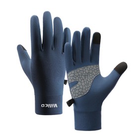 Kids Thermal Cycling Gloves Boys Girls Winter Warm Fleece Sports Glove Children Touchscreen Anti-Slip Gloves Outdoor Windproof Glove for Biking Running Hiking Skiing Camping Football Rugby