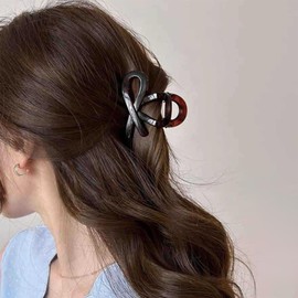 AUTAKI Hair Clip, Firmly Curled, Hair Ornament, Small, Hair Accessory, Stylish, Cute, Hair Claw, Lightweight, Strong, High Volume, Korean Style, Ranking, Hair, Elegant, Elegant, Everyday, Bath