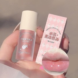 Moisture & Hydrate Glossy Lip Oil, 1 Count Moisturizing & Hydrating Long Lasting Lip Gloss, Lip Plumper Moisturizer, Lip Makeup Tools for Music Festival Makeup - Color: Pink, Specification: one-size