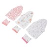 SUPVOX 3Sets Swaddle Wraps with Hats Cotton Newborn Sleep Sacks