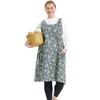 Big Plus Size Aprons for Women with Pockets Cotton Linen