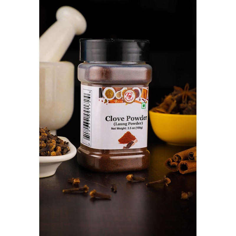 TAJ Premium Indian Clove Powder (Ground Cloves), (3.5-Ounce)