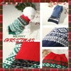 Persoshow 2Packs Christmas Sweater for Dog,Green Christmas Pet Pullover Sweater