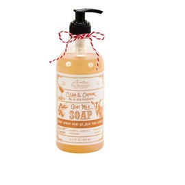 San Francisco Soap Company Clean & Caprine Goat Milk Hand Soap | Honey | Dye-Free Hand Soap | Enriched with Nourishing Goat Milk | Unisex Fragrance | 15.5 Fl oz