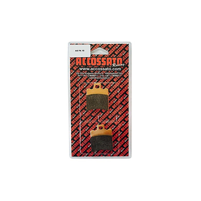 ACCOSSATO Brake Pad agpa13st Glass, Honda > SKY 50 50