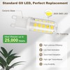 DiCUNO DiCUNO G9 LED Lampe kaltwei? 6000K, 3W LED Leuchtmittel,