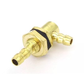 Fuel Tank Nipple Outlet Brass 4mm Hose Outlet 90 Degree