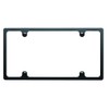 BILLET SPEC 55020 License Plate Frame Plain Slim Line, Black