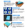 Rubber Q Q Chair Mat Fits School Chair Size Blue