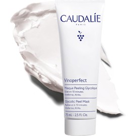 Caudalie Vinoperfect Mascarilla Facial Glicólica con AHAs, Ilumina en 10 Minutos - 75 mL