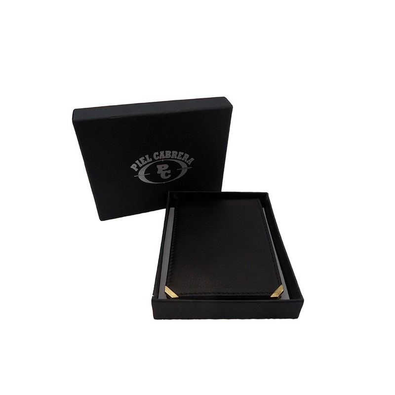 Piel Cabrera, Men's Wallet Black black