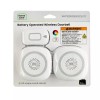 Home Zone 2 BATTERY OPERATED WIRELESS DOORBELL 60 Sound Options
