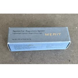MERIT Signature Lip Lightweight Lipstick ~ SLIP ~ Full Size / 0.1oz ~ New in Box