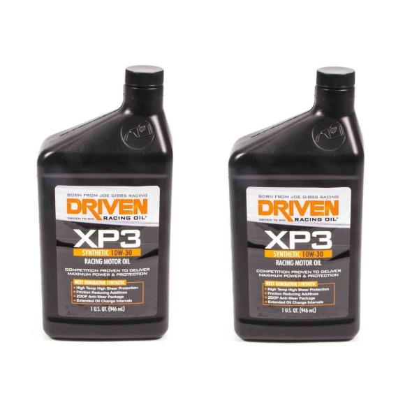 Driven 00306 XP3 Synthetic 10W-30 Performance Racing Engine Motor Oil