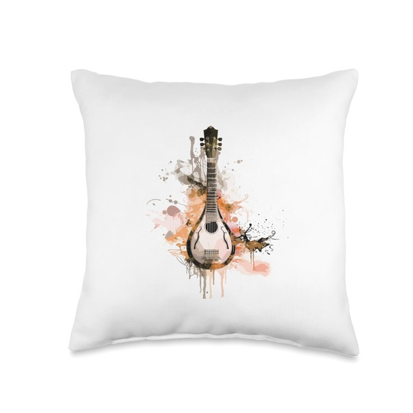 Sitar Melody - A Fusion of Art and Music Throw