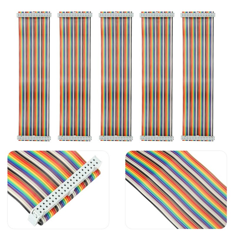 T opiky 5 Piece GPIO Cable for 40 Pin Ribbon