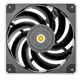 Montech Metal 120 PWM, High Performance Quiet Cooling Fan, 4- Pin