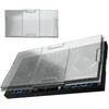 MiKiJoy4U Polycarbonate Dust Cover for Pioneer DJ DDJ-FLX10, Transparent PC
