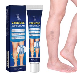 Captree Varicose Veins Cream, Varicose Veins Treatment for Legs, Eliminate and Relieve Varicose Veins, Relieve Itching and Pain, Improves Blood Circulation, 20g
