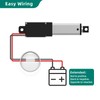 Stroke 75mm 20N 3 Inch Mini Linear Actuator 12V Force