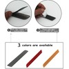amavoler Orange Saddlebag Reflectors Latch Covers Safety Side Visibility Reflector