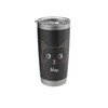 Blep. Minimalist cat motif Stainless Steel Insulated Tumbler