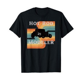 Building Hot Rod Model Kits, 1/25 Scale Hobby T-Shirt