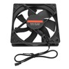 PC Case Fan 120mm PWM Intelligent Control MFDB Bearing Case