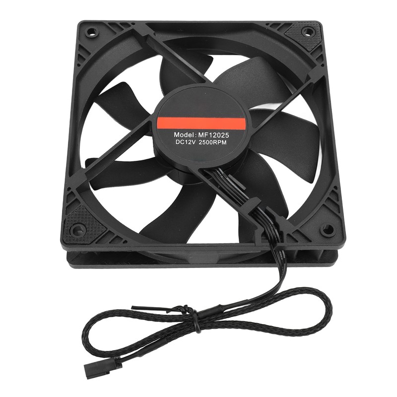 PC Case Fan 120mm PWM Intelligent Control MFDB Bearing Case
