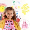 CUBACO Kids Art Smocks Children Waterproof Artist Painting Aprons with