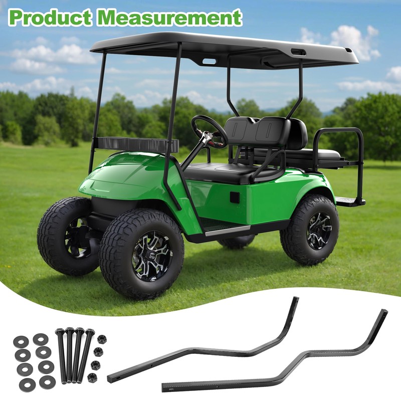 10L0L Heavy Duty Golf Cart Rear Strut Support Brackets for