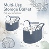 KiddyCare Diaper Caddy Organizer for Baby Nursery Basket with Handle