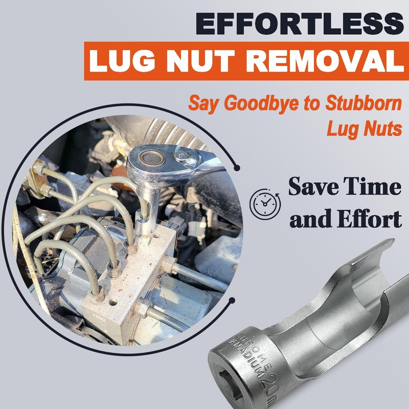 3/8" Dr. Avoid wire nut socket 20mm