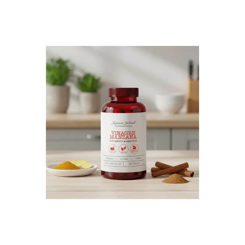 Suplemento En Cápsula Joycare Vinagre De Manzana 500mg