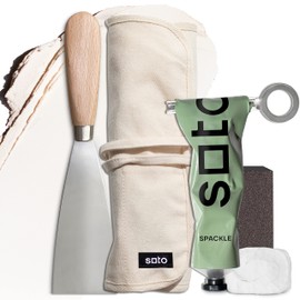 soto Small Hole Repair, White Spackle, 7-Piece Kit (No. 07 in Situ White) - High Strength Small Hole Repair Kit for use on: Walls, Drywall, Ceiling, Furniture, Cabinets