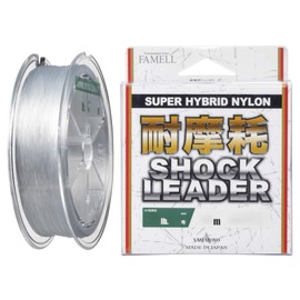 YAMATOYO Abrasion Resistant Shock Leader, Nylon, 98.4 ft (30 m), No. 40, 130 lbs, Clear