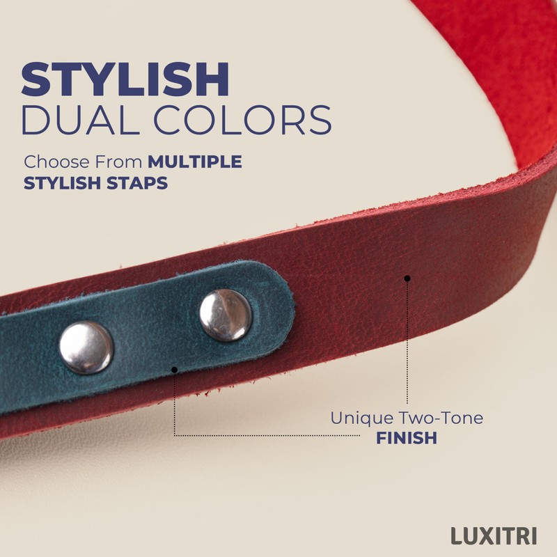 Luxitri Eyewear Strap (Light Brown - Light Brown) (Red -