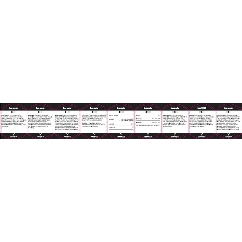 YAMAMOTO NUTRITION BCAA 2:1:1 300 gr, Integratore Alimentare di Aminoacidi