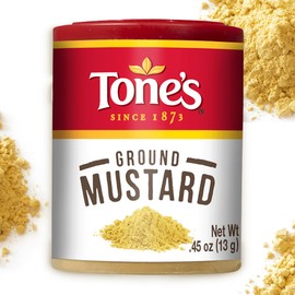 Tone's Ground Mustartd, 0.45 Ounce