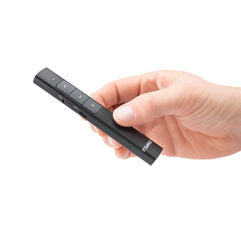 Dahle Presenter 95100 Wireless Laser Pointer with Remote Control for